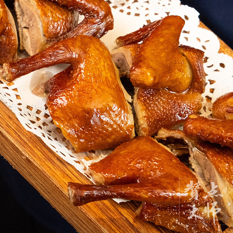 Authentic Guangdong Crispy Pigeon Semi-Finished Product, Restaurant Catering Pre-Made Dish, Frozen Ingredients, Commercial Wholesale, Juicy Pigeon