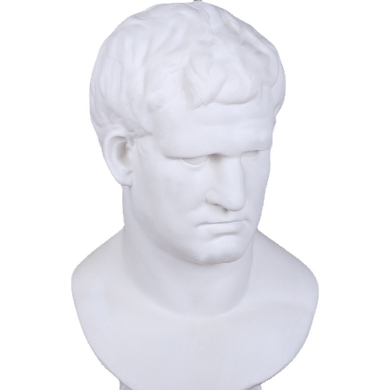 Brant agreba plaster statue plaster head hanging surface plaster art still life plaster teaching aids sculpture ornaments