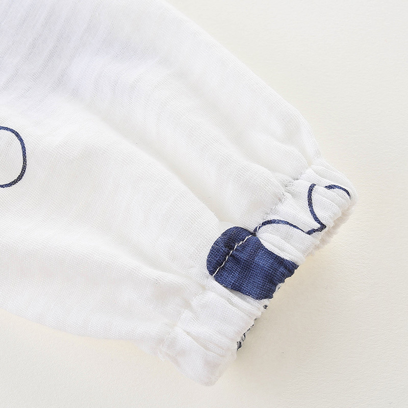 Summer Kidsren's Thin Breathable Outer Shirt for Men and Women Baby Sun Protection Clothing Pure Cotton Baby Hooded Zipper Jacket Top