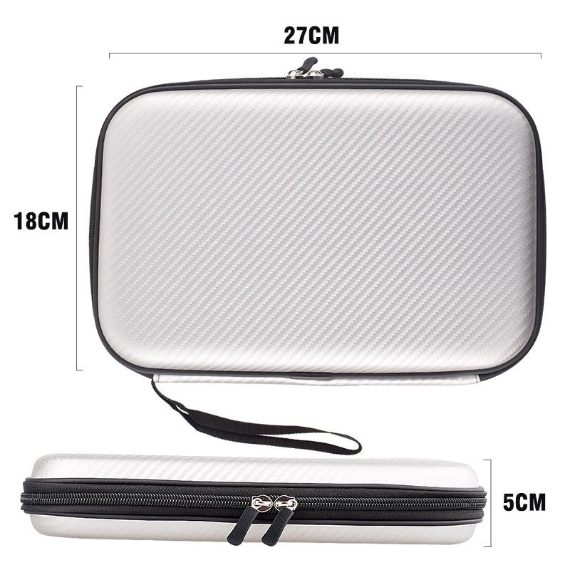 Customized Table Tennis Racket Case Portable Hand-Held Table Tennis Storage Bag Eva Hard Shell Protective Case Simple