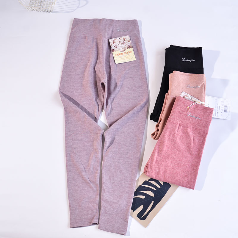 Women's Autumn and Winter German Velvet Imitation Cashmere Long Johns, Warm and Tight-Fitting Large Size Bottoming Long Johns 8808 Slimming Look