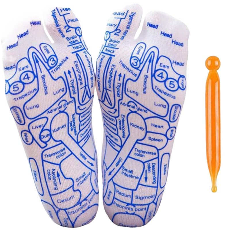 Explosive Foot Massage Socks Foot Massage Socks English Acupoints Send Parents to Relatives