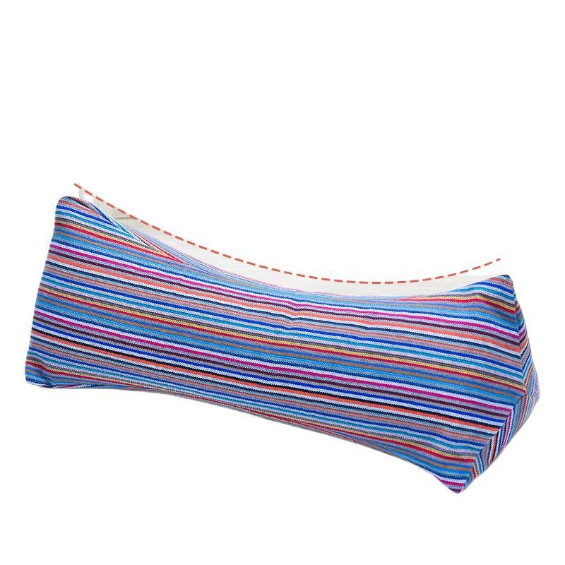 New Buckwheat Skin Buckwheat Shell Cervical Spine Pillow Cervical Spine Bone Pillow Triangle Pillow Adult Pillow Core to Aid Sleep