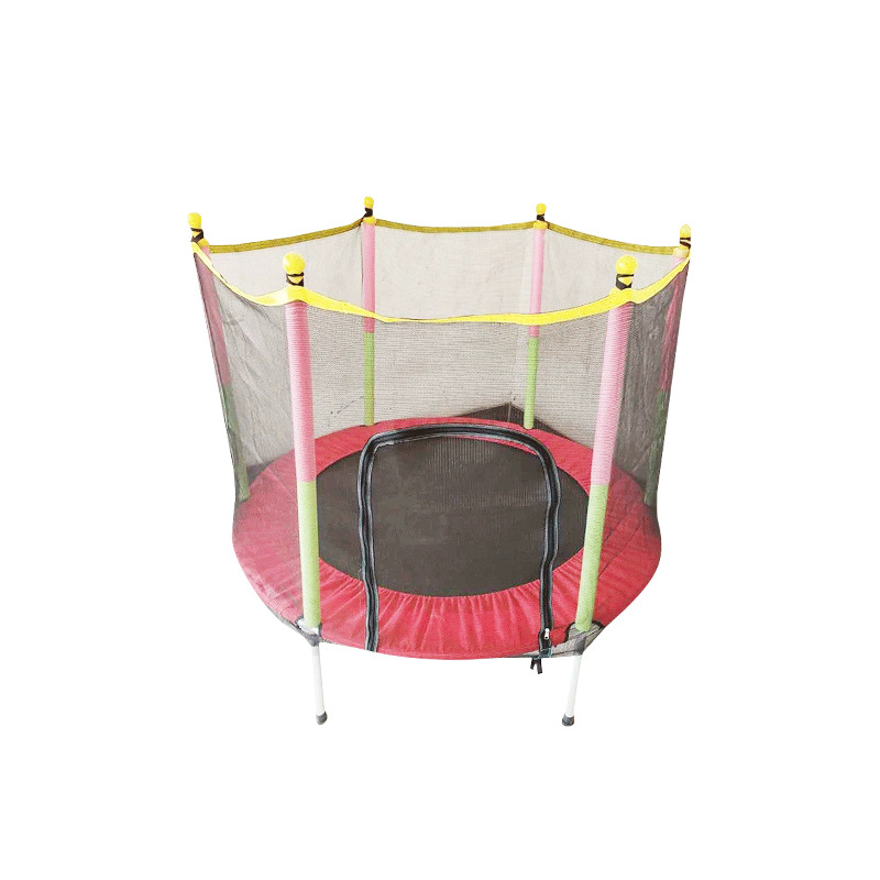 Trampoline Household Children's Indoor Baby Jumping Bed with Protection Net Family Small Jumping Bed Toy