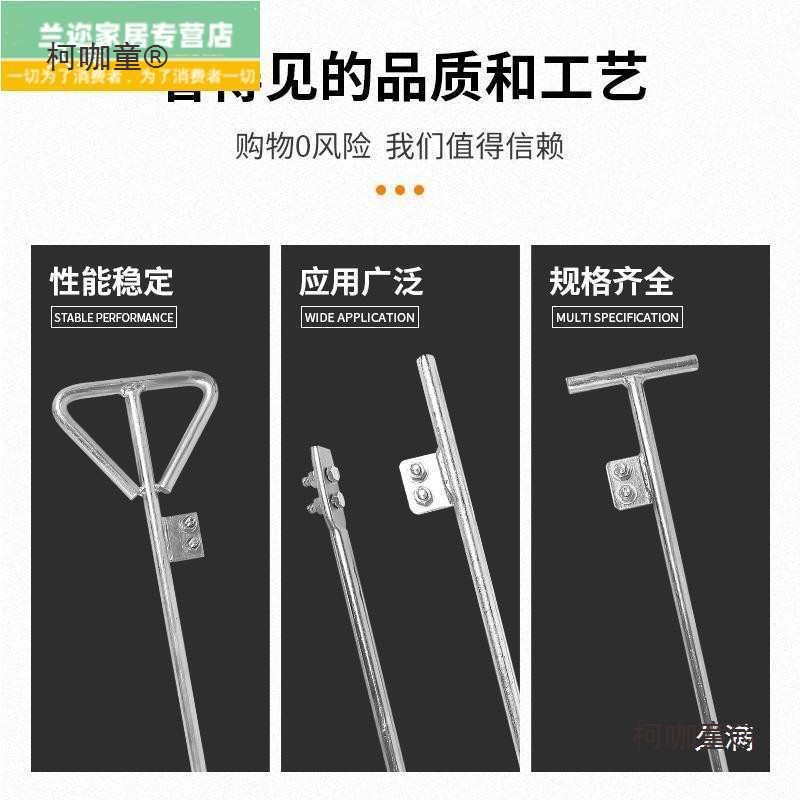 Grounding Rod Zinc-Plated Grounding Wire Galvanized Grounding Pin Rod Round Steel Grounding Equipment Grounding Pin Iron Rod Baima Taibao