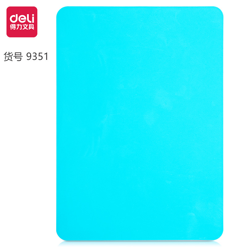 Deli pad wholesale 9352 copy board student writing pad hard board clip exam writing drawing desktop cushion