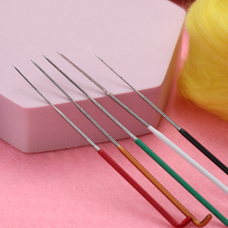 Cross-border New Products Wool Felt Poking Needle Non-woven Needle Wool Felt Needle Picking Needle Felt Poking Needle suit