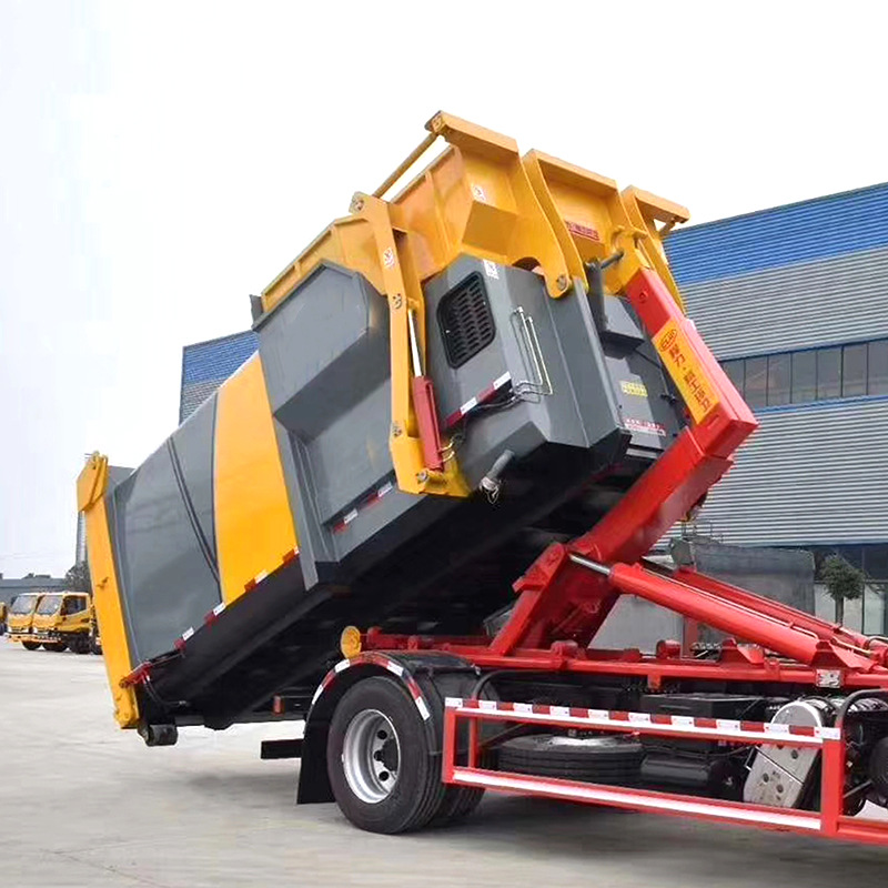 Ground Garbage Compression Station Large Capacity Garbage Transfer Equipment Suitable for Community Factory Garbage Compression Sta