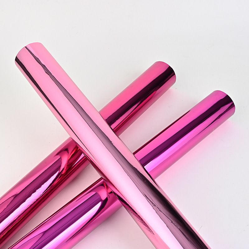 Factory Wholesale Heat Transfer Hot Stamping Paper in Stock Color Series Colorful Hot Stamping Film Friction-Resistant Plastic Electrochemical Aluminum