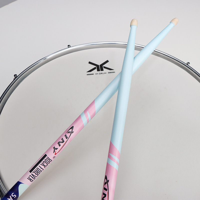 Factory Painted Drumsticks Musicfestivalperformancedrumstick Solid Wood Drumsticks