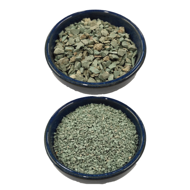 Zeolite Filter Material Green Zeolite for Sewage Treatment Soil Improvement 1-3mm Zeolite Particles Manufacturer Active