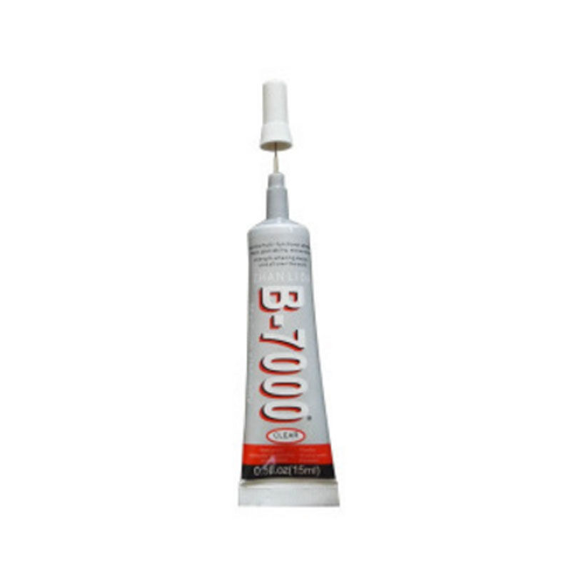 Wholesale B7000 glue drill adhesive shoes leather crafts porcelain glue 15ml B7000 soft glue
