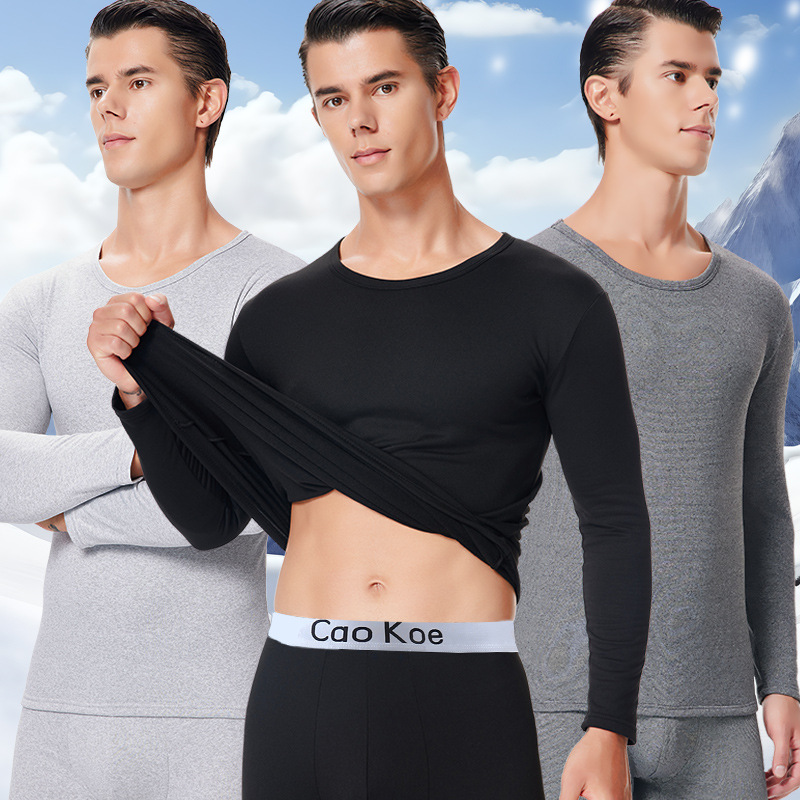 Тонкие осенние брюки для мужчин, утепленная нижняя часть, термобелье, оптовая продажа