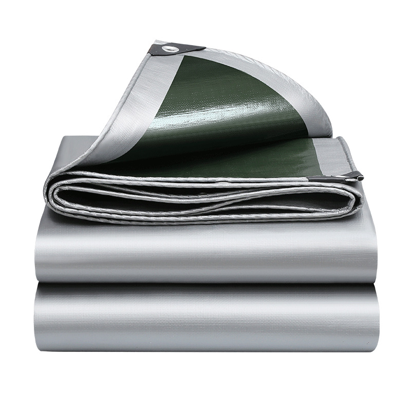 Outdoor Thickened Camping Picnic Mat Silver Green Waterproof Tent Moisture Mat PE Plastic Beach Waterproof Floor Mat