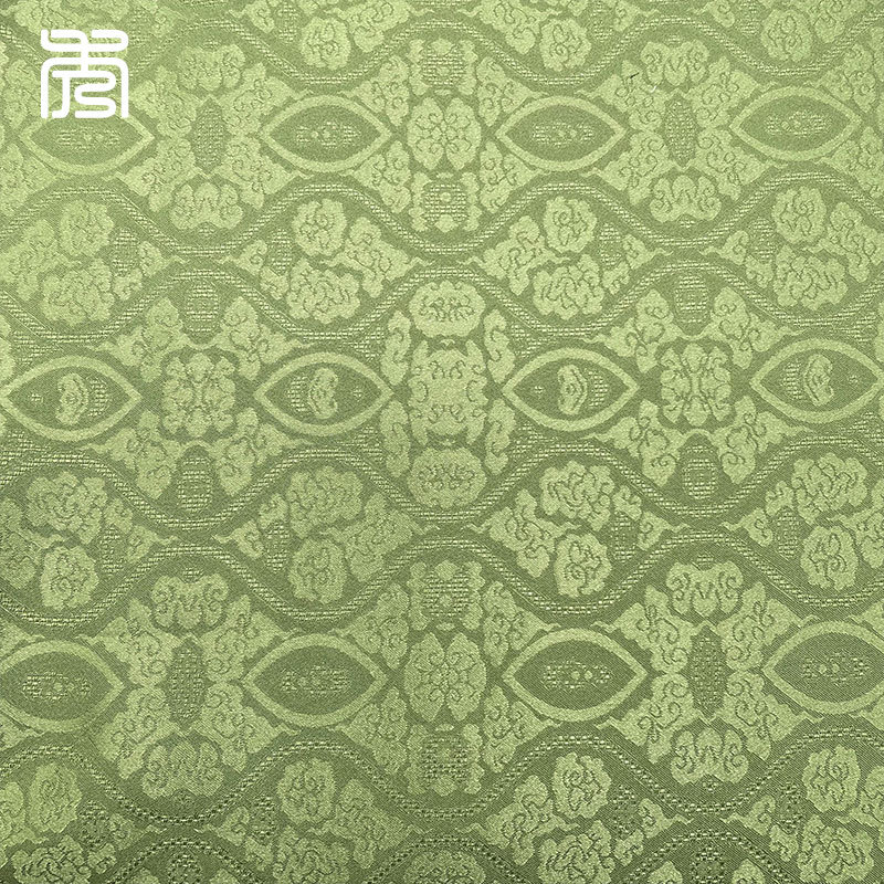 Thickened Dark Pattern Soft Chinese Style Cheongsam Han Dynasty Jacquard Fabric Shuangqiao Imitation Simple Spring and Summer Women's Clothing Fabric