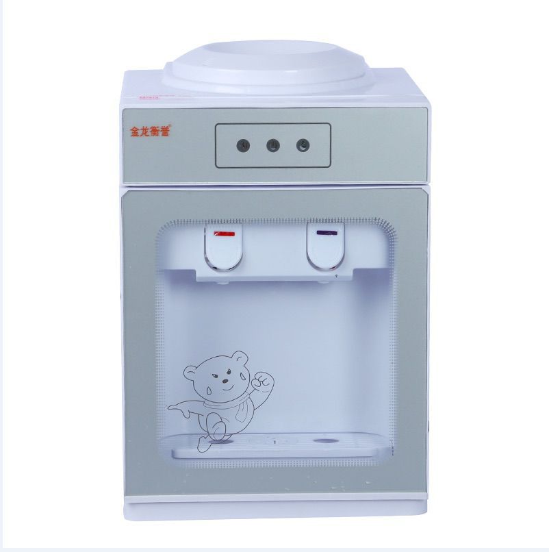 Jinlong Hengyu Factory Wholesale Water Dispenser Desktop Refrigeration Small Wattage Water Plant School Water Station Gift Hot and Cold