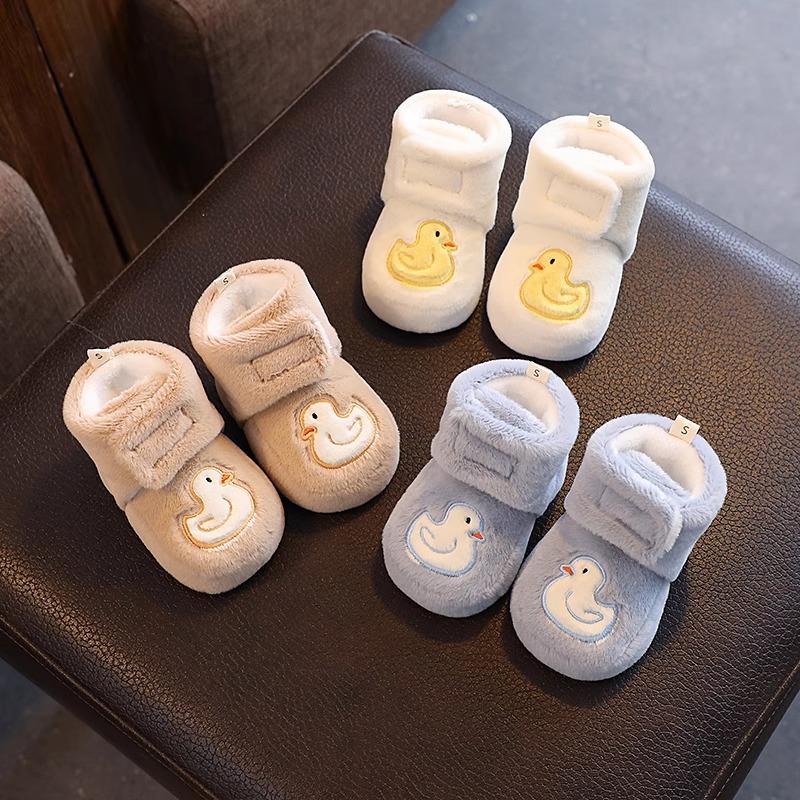 Baby Shoes 0-3-12 Months to 1 Year Old Pre-Step Shoes Spring, Autumn and Winter Soft-Soled Shoes for Male and Female Babies