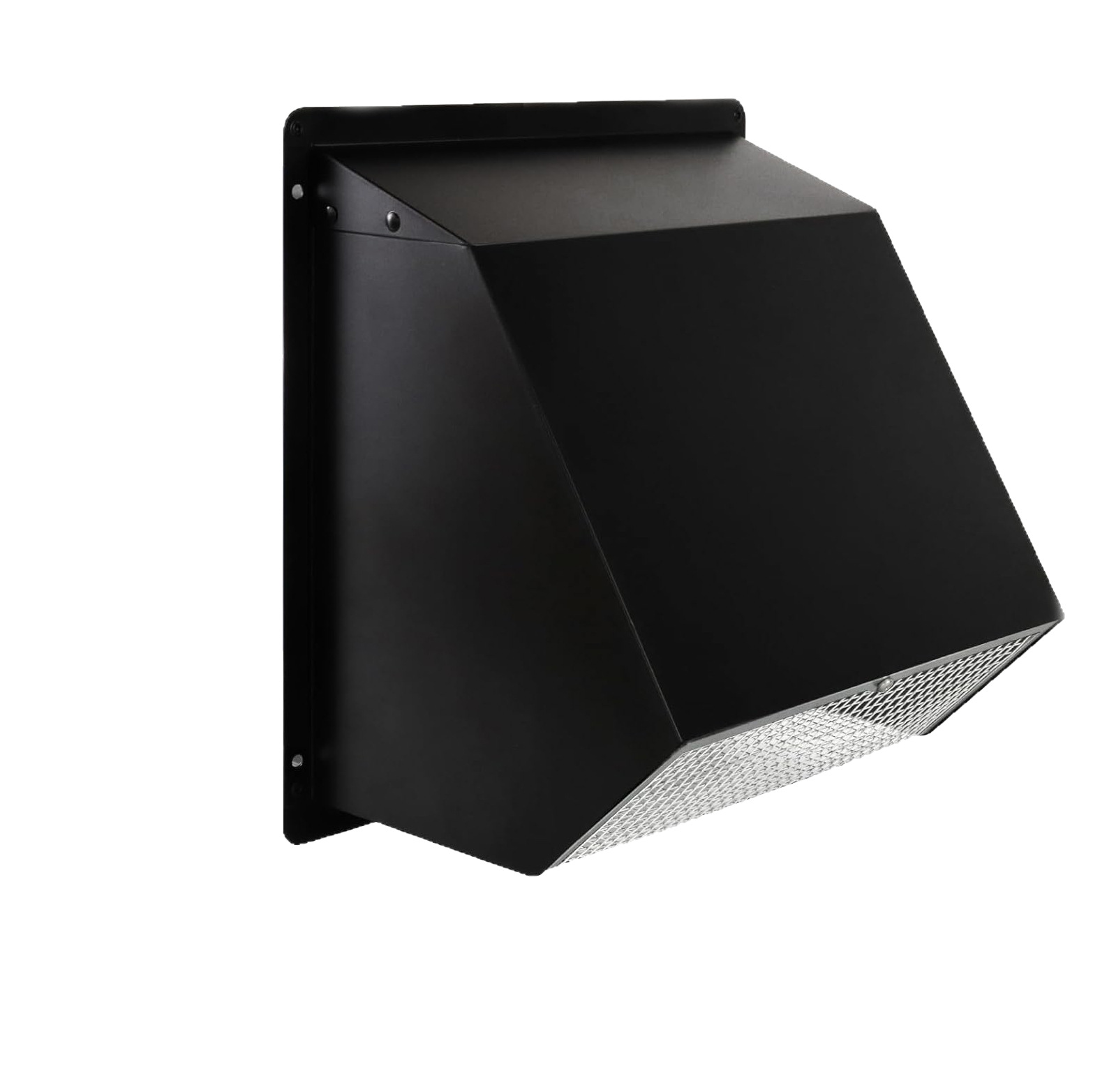 8-inch hooded wall vent damper room exterior wall exhaust vent exhaust ventilation and air exhaust