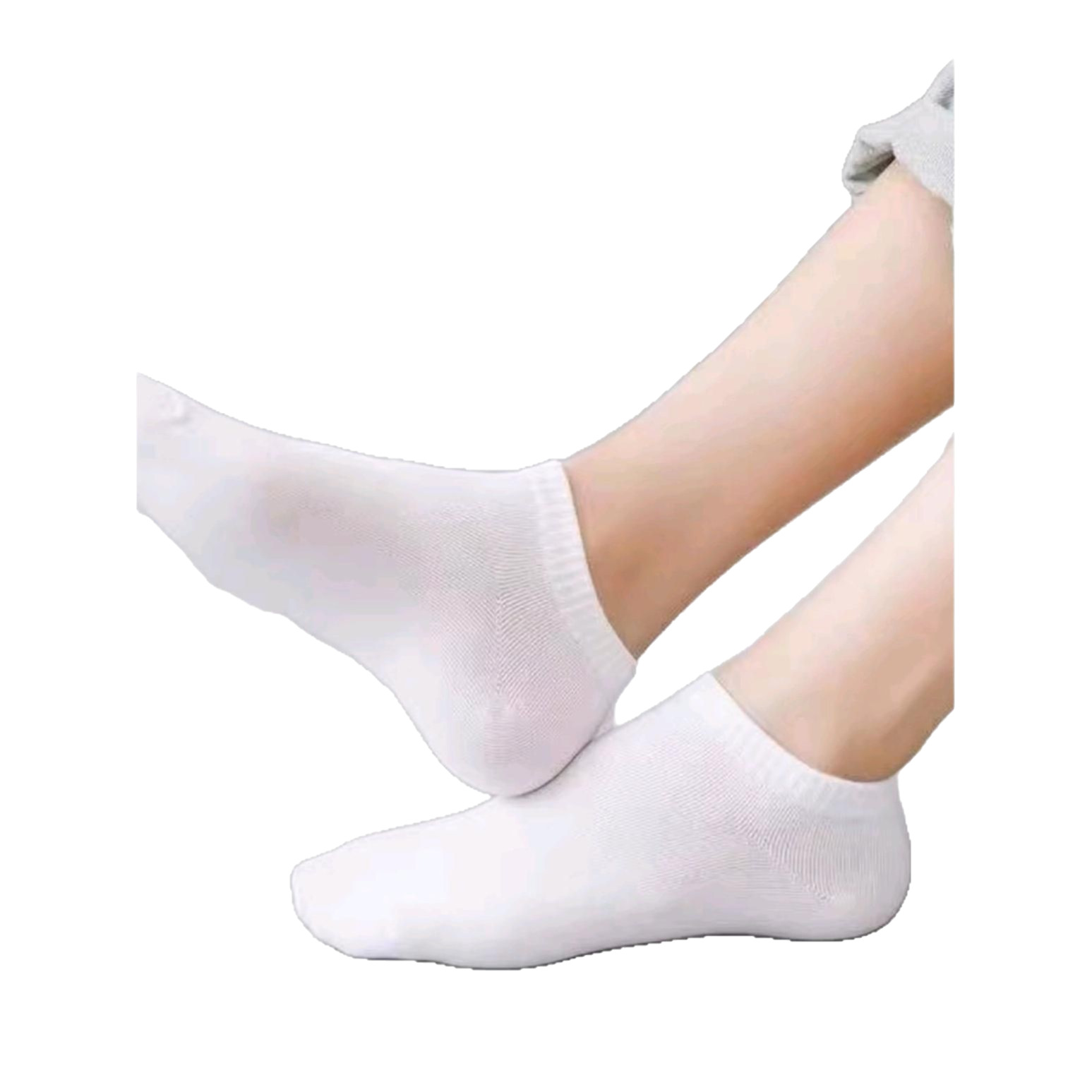 100 Pairs of Socks for Men, Autumn and Winter Men's Socks, Mid-Calf Socks, Summer Solid Color Short Socks, Disposable Sports Trendy Boat Socks