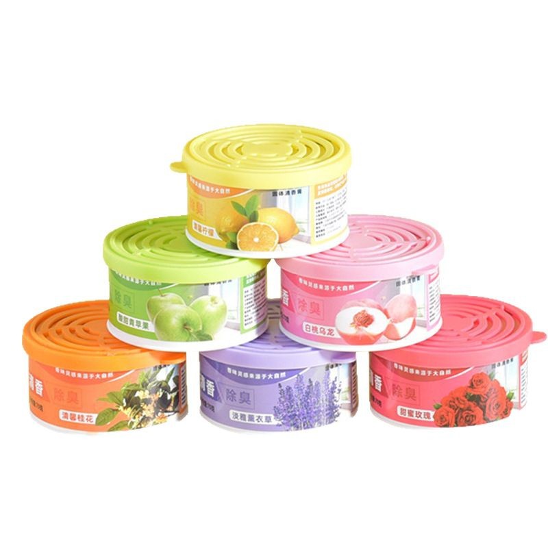 Car Solid Balm Indoor Aromatherapy Bathroom Air Freshener Deodorant Adjustable Fragrance Customization Wholesale