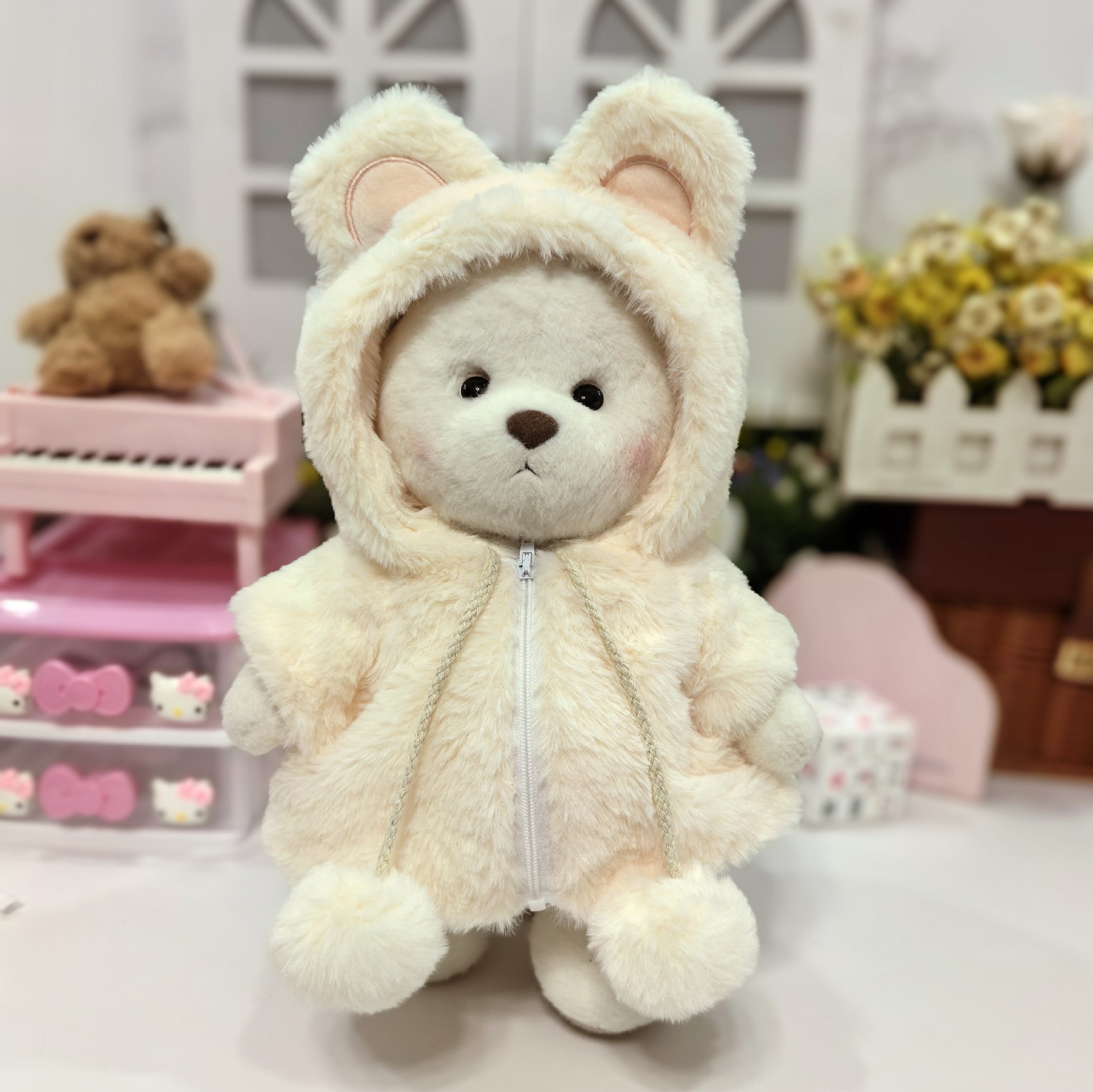 {Baby Clothes Only} 30CM Lina Bear Costume Medium Nali Bear Jumpsuit Plush Toy Clothes