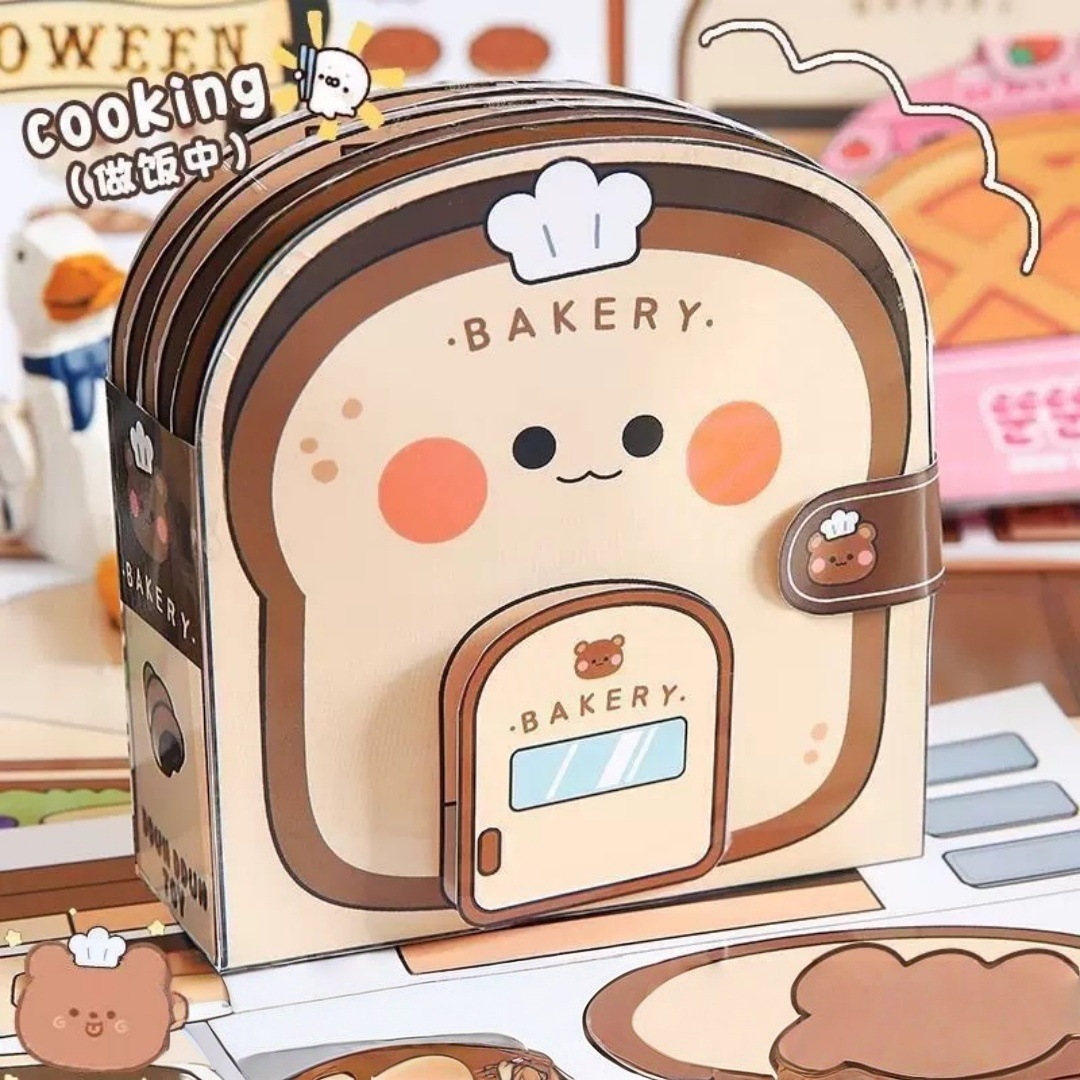 Новая Тихая книга Без вырезов Куломи DIY Домашняя книжка-история Супер многостильная Поддержка большого количества