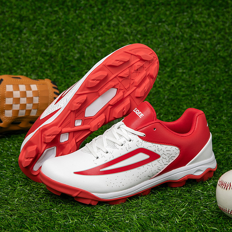 Мужские спортивные теннисные туфли, шипы для регби, взрослые бейсбольные туфли, соревновательные туфли, верх из нескользящей синтетической кожи, дышащие