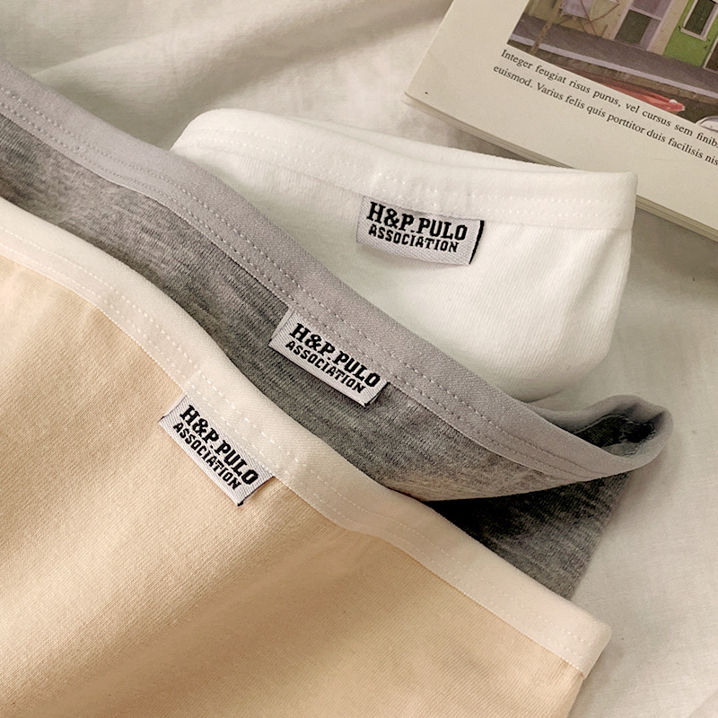 Panties ladies cotton wholesale A001 ladies underwear solid color girl briefs low waist cotton underwear female students