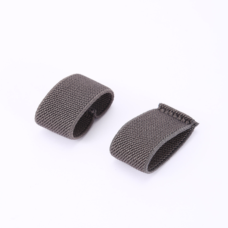 Spot Wholesale Simple Elastic Belt Ring Belt Ring Elastic Ring Trouser Belt Tail Clip Webbing Accessories Nylon Belt