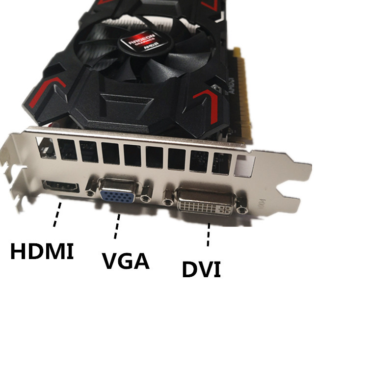 Graphics card ATI HD6770 4G desktop independent computer graphics card e-commerce foreign trade game HD hot sale