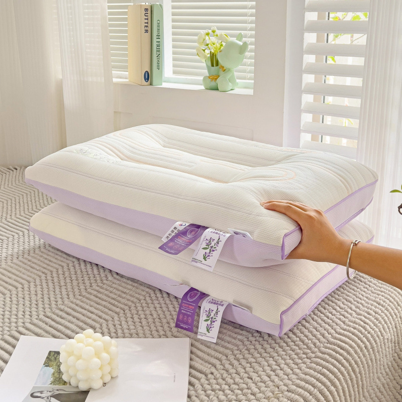 Sheersman Pillow Core Factory Store 2025 New Lavender Ergonomic Neck Pillow Multifunctional Cotton Pillow Core