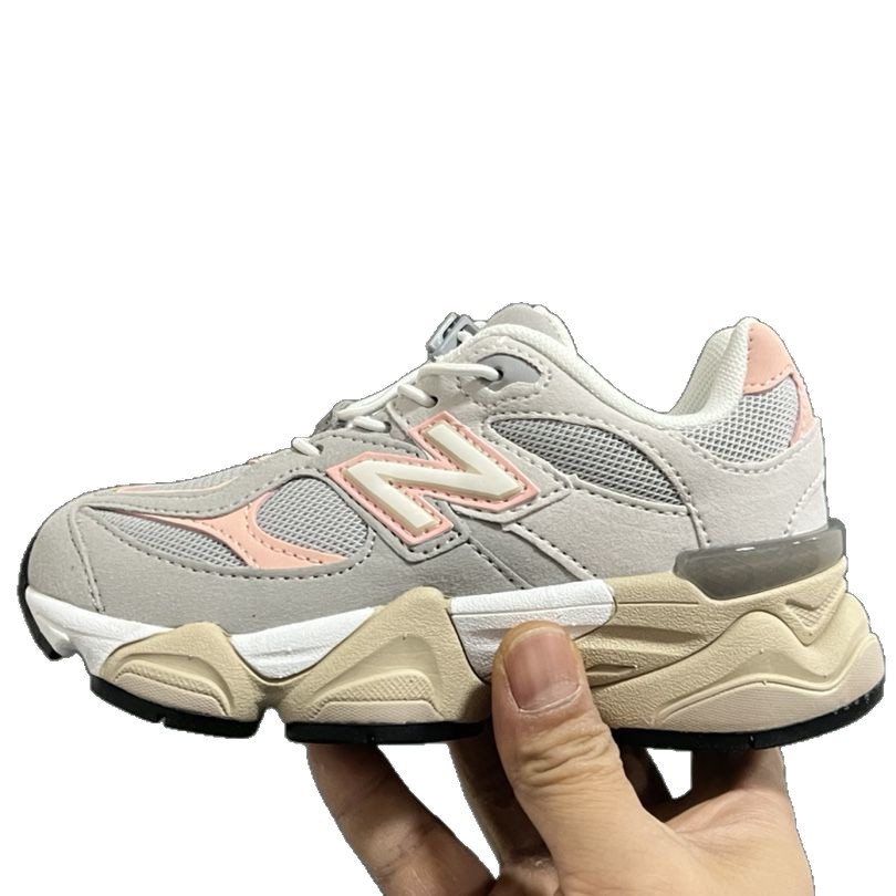 Colorful Options Trendy N-Shaped Shoes Overseas Version 9060 Children's Shoes Boys and Girls Campus Versatile Sneakers Large and Medium