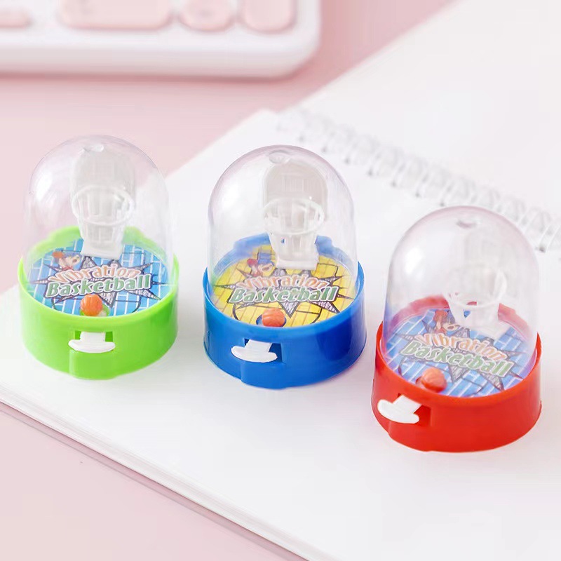 Mini handheld basketball Palm basketball shooting machine game children's educational desktop toy gift stall hot sale