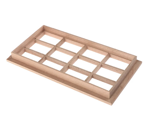 1/12 doll house furniture model mini window frame ornaments twelve Space Window model shooting miniature props