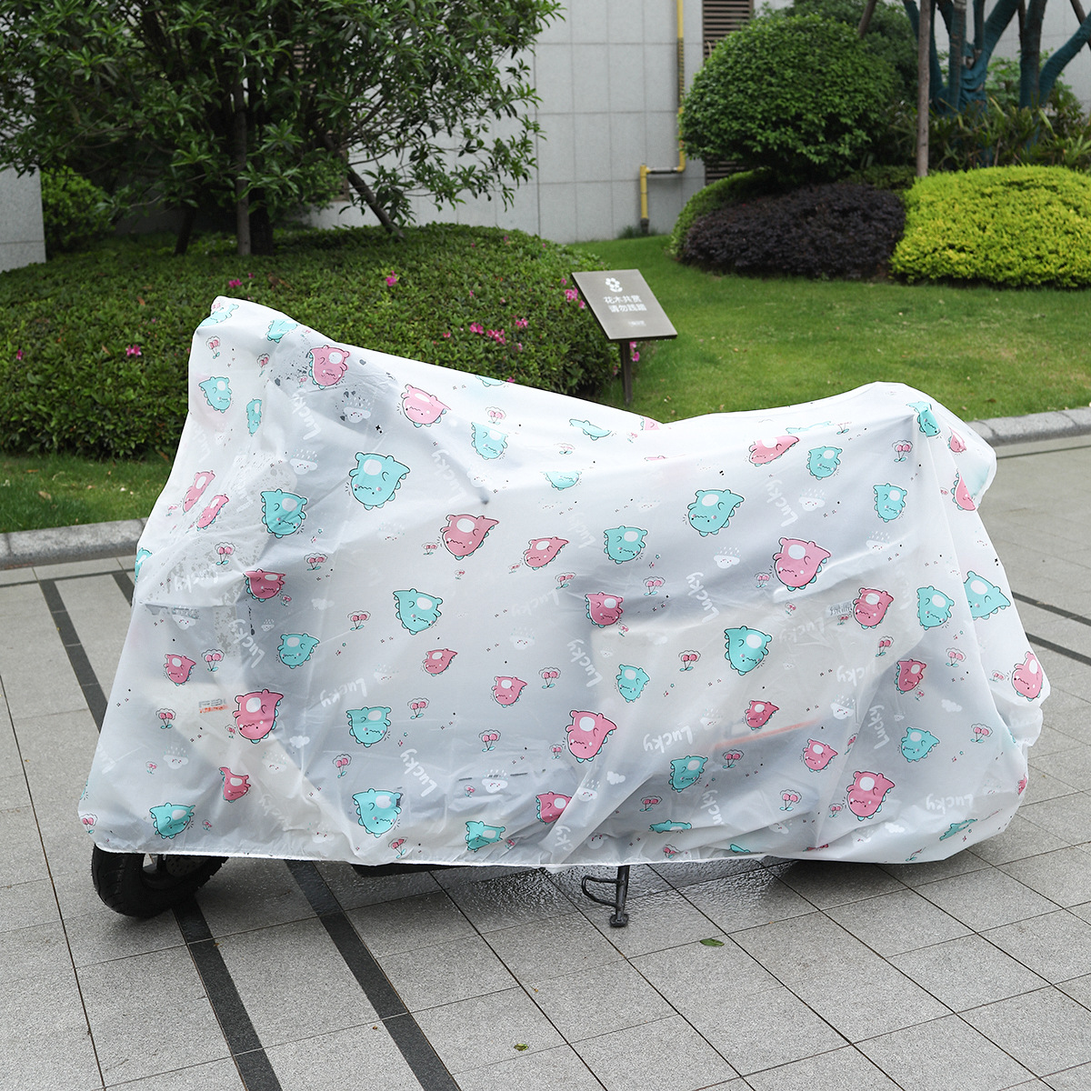 Wholesale Thickened Bicycle Electric Car Clothing, Rainproof, Sunproof and Dustproof Motorcycle Cover, Battery Car Sun Protection