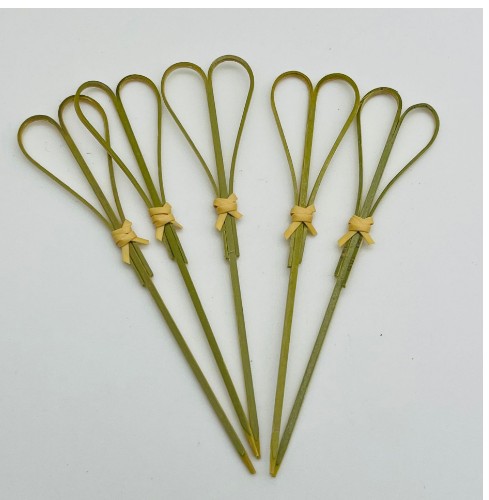 Disposable fruit stick art flower stick bamboo stick Toothpick fruit fork length 15CM