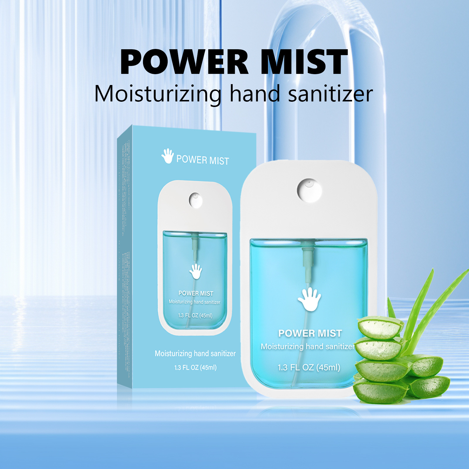Cross-Border Hot Selling Unlabeled No-Wash Hand Washing Spray Household Antibacterial Portable Disinfection Spray Fragrance Sterilization Cleaning