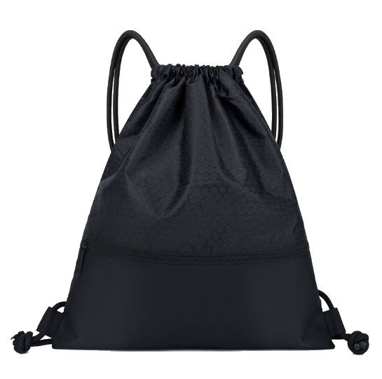 Polyester Cloth Bundle Drawstring Bag Backpack Basketball Bag Marathon Event Bag Travel Bag Swimming Beach Bag