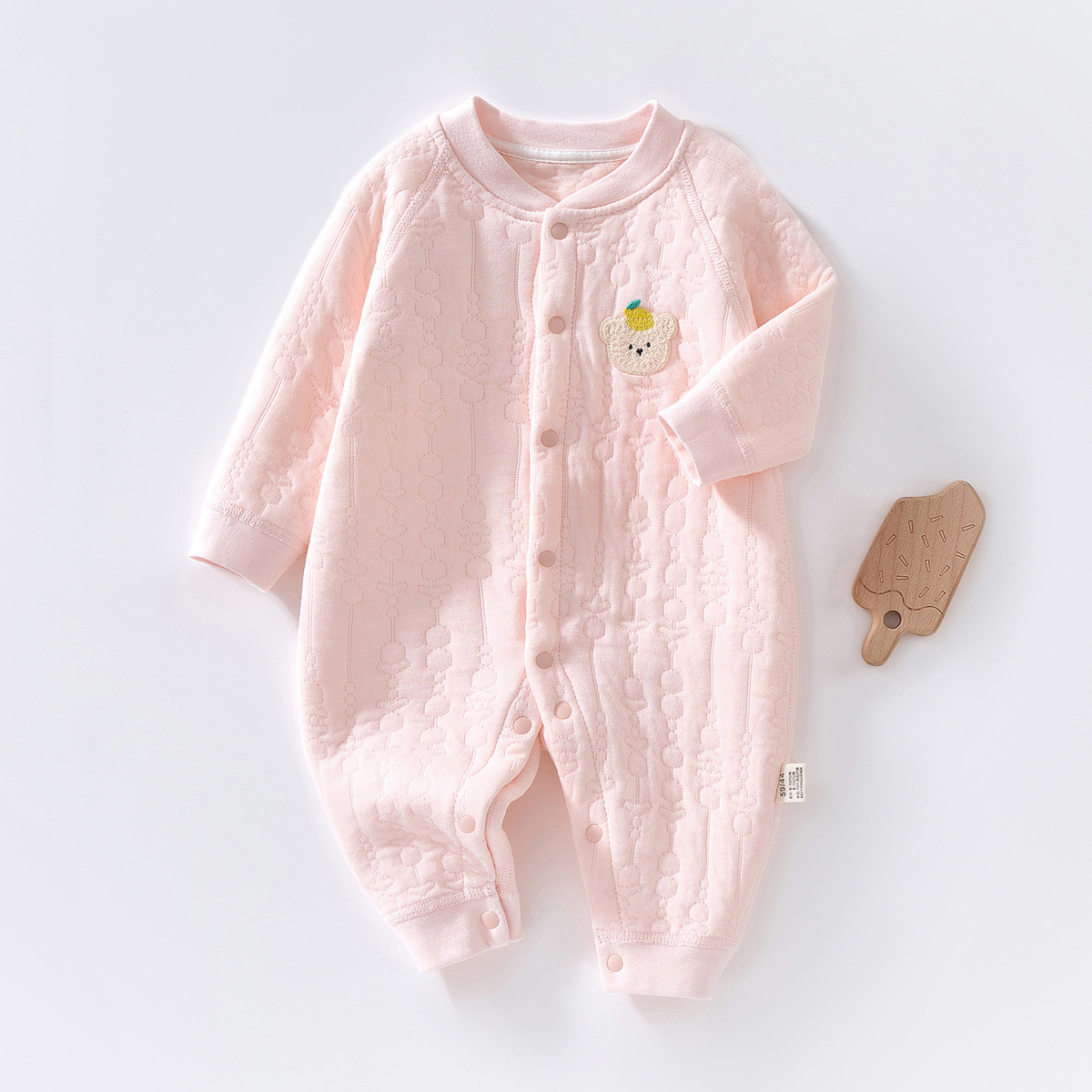 Baby clothes winter cotton thickened jumpsuit Spring and Autumn Winter newborn male and female baby quilted warm cotton-padded clothes
