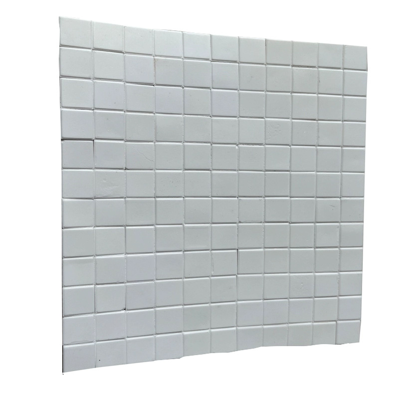 Aluminum Oxide Ceramic Patch 9295 Impact Resistant Industrial Wear-Resistant Pipe Perforated Mosaic Aluminum Oxide Ceramic Lining