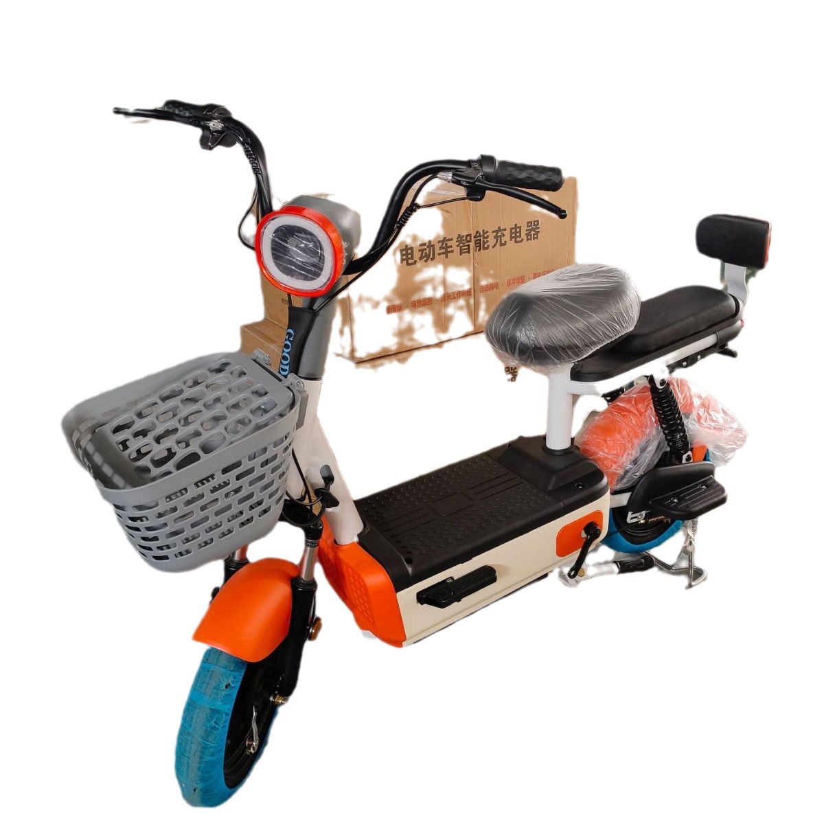 New National Standard Battery Car Girls Small Electric Bicycle Qq Sugar Two-Wheel Electric Car Fashionable Electric Car Wholesale