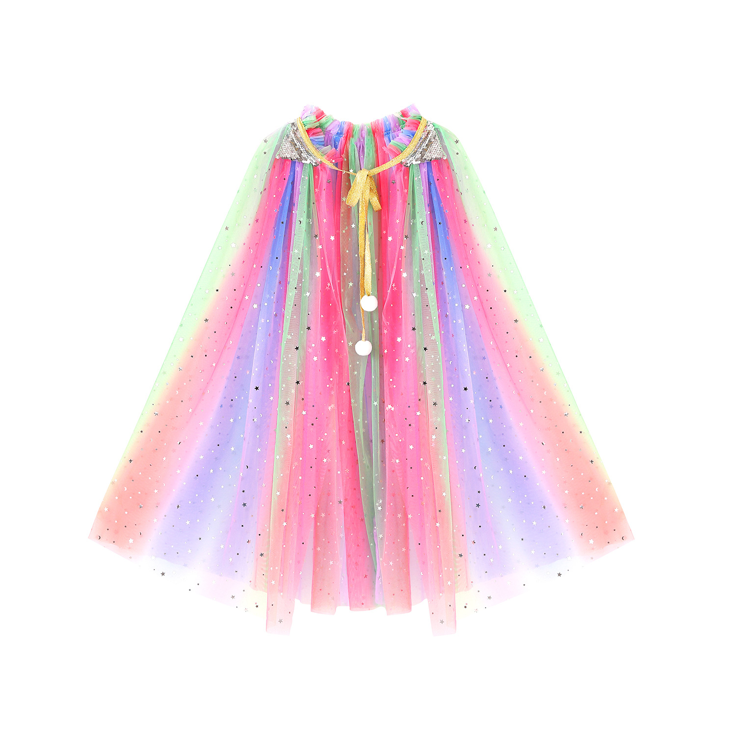 Halloween Children's Cape Cape Costume Girls Frozen Aisha Princess Cloak