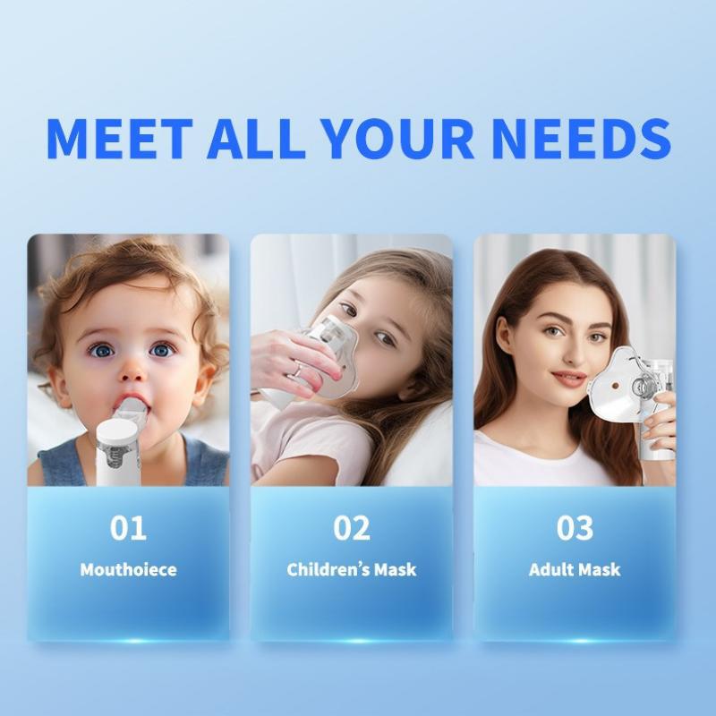 Sy308 Children's and Adult Electronic Nebulizer Ultrasonic Micro Mesh Handheld Nebulizer for Home Use Medical Inhalation Type