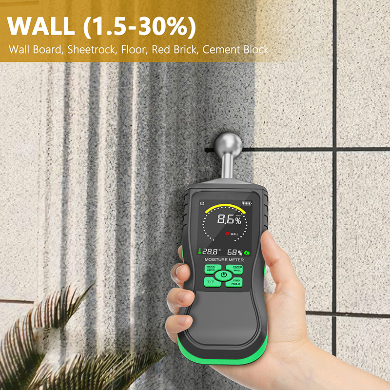 Spherical non-destructive wood moisture meter wood board moisture tester building materials moisture meter wall moisture meter