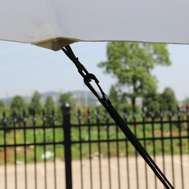 Large Windproof Belt Outdoor Parasol Windproof Buckle Garden Umbrella Banana Umbrella Anti-Swing Outdoor Sun Umbrella Fixed Rope