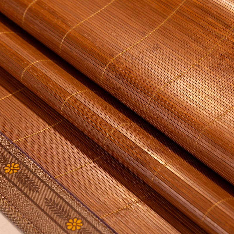 Summer Mat Bamboo Mat 1.1/1.2/1.3/1.4/1.6/1.5m Bed Straight 1.8m Wide Mat in Various Sizes