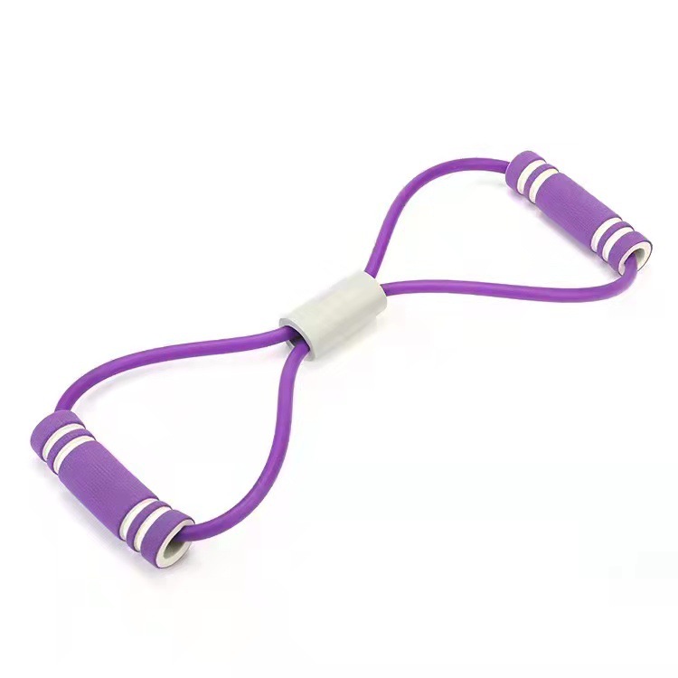 8-character tension device women's back exercise stretch elastic belt yoga stretch chest protection 8-character open shoulder beautiful back tension rope