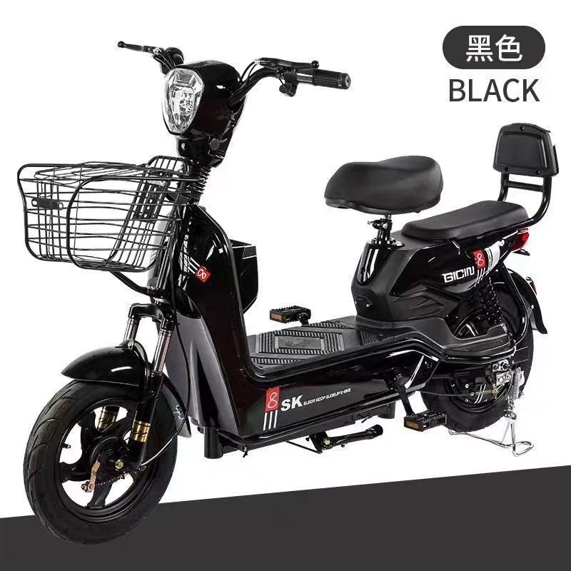 New National Standard Electric Vehicle Manufacturer Wholesale Cross-Border Transportation Two-Wheeled Battery Car 48V Lithium Battery Adult Electric Bicycle