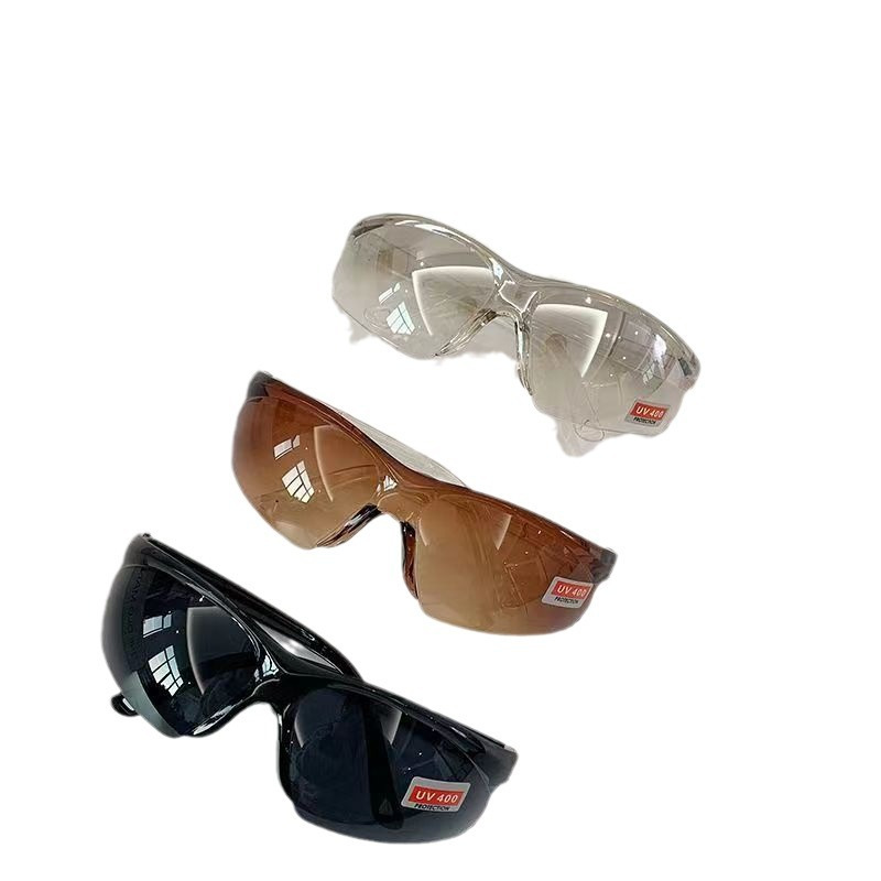Goggles Labor Protection Anti-splash Polishing Cycling Anti-wind Sand Men's and Women's Anti-dust Droplet Anti-impact Protective Glasses