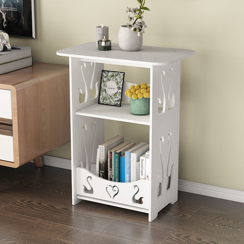 Bedside Storage Rack, Small Coffee Table, Mini Light Luxury Living Room, Sofa Side Table, Corner Table, Bedroom Bedside Table, Small Table